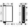 Image de hansgrohe AXOR One handdouche 2jet, 45720990