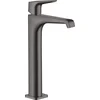 Image de AXOR Citterio E Ééngreeps wastafelmengkraan 250 met hendelgreep voor waskommen afvoergarnituur Brushed Black Chrome, 36113340