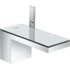 Image de Axor MyEdition - Wastafelmengkraan met push-open afvoergarnituur, chroom/spiegel glas 47010000