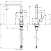 Image de Hansgrohe Focus M41 - Focus keukenkraan, EcoSmart, chroom 31827000