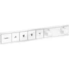Image de Hansgrohe RainSelect - Afbouwdeel voor inbouw douchethermostaat voor 4 functies, mat wit 15382700