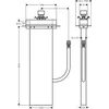 Image de Hansgrohe sBox basiset m. inbouwdeel m. 1 functie t.b.v. badrand- of tegelrand