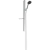 Image de Hansgrohe Rainfinity glijstangset m. 130 3jet handdouche m. zeepschaal 90cm met doucheslang 160cm chroom