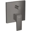 Image de Hansgrohe Metropol afbouwdeel v. inbouw badkraan met omstel brushed black chroom