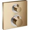 Image de Hansgrohe Ecostat Square afbouwdeel v. inbouw thermostaat m. stop- en omstelkraan brushed bronze