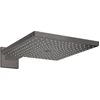 Image de Hansgrohe Raindance e hoofddouche m douchearm 30cm brushed black chrome