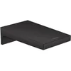 Image de Hansgrohe Metropol baduitloop breed wandmontage voorsprong uitloop 18.5cm mat zwart