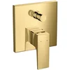 Image de Hansgrohe Metropol afbouwdeel v. inbouw badkraan met omstel polished gold