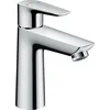 Image de Hansgrohe Talis E wastafelkraan 110 met waste mat wit