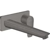 Image de hansgrohe Talis E - Wastafelmengkraan - Ééngreeps bediening - Met afvoerplug - 225mm maat - Brushed Black Chrome