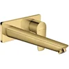Image de Hansgrohe Talis E afbouwdeel v. inbouw wastafelkraan met uitloop 22.5cm polished gold