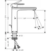 Image de Hansgrohe Vernis wastafelkraan 169 highriser Cooltouch met waste chroom