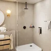 Image de Hansgrohe Vernis Blend - Plafondaansluiting 30 cm, mat zwart 27805670