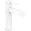 Image de hansgrohe Finoris - Wastafelmengkraan - Ééngreeps bediening - CoolStart energiebesparend - Met afvoerplug - 110mm - Mat Wit
