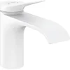 Image de hansgrohe Vivenis ééngreeps wastafelmengkraan 80 ééngreeps wastafelmengkraan 80 zonder afvoer mat wit