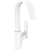 Image de Hansgrohe Vivenis - Wastafelkraan 210, incl. afvoergarnituur en draaibare uitloop, EcoSmart, mat wit 75030700