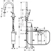 Image de Hansgrohe Aqittura M91 - Keukenmengkraan met uittrekbare uitloop en filterfunctie, sBox, chroom 76800000