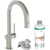 Image de Hansgrohe Aqittura M91 - Keukenmengkraan met uittrekbare uitloop en filterfunctie, rvs look 76801800