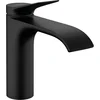 Image de Hansgrohe Vivenis Wastafelmengkraan   Zwart Mat   Opbouw   Messing   Waterbesparend   5 Jaar Garantie - Stijlvol - Duurzaam - Fluisterstil. De perfecte upgrade voor jouw wastafel.