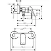 Image de Hansgrohe Rebris E - Douchekraan, mat zwart 72650670