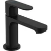 Image de hansgrohe Rebris S - Toiletkraan - Ééngreeps bediening - Zonder waste - 80mm maat - Voor koud water - Mat Zwart
