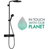 Image de hansgrohe Pulsify S Showerpipe 260 1jet EcoSmart met ShowerTablet Select 400 mat zwart