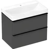 Image de Hansgrohe Xelu Q - Wastafel 80x48 cm, zonder overloop, met kraangat, SmartClean, wit 61020450