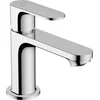 Image de hansgrohe Rebris S - Wastafelmengkraan - Ééngreeps bediening - CoolStart energiebesparend - Met trekwaste - 80mm maat - Chroom