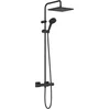 Image de hansgrohe Vernis Shape - Showerpipe - 240mm maat - 1 straalfunctie - Mat Zwart - Met thermostaat