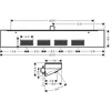 Image de Hansgrohe Rainfinity - Schouderdouche met planchet, mat zwart 26243670