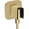 Image de Hansgrohe Fixfit - Douche wandaansluitbocht met houder, goud 26887990