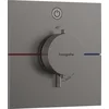 Image de Hansgrohe ShowerSelect Comfort - Thermostatische inbouwkraan, geborsteld zwart chroom 15571340