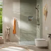 Image de hansgrohe Tecturis S - Douchekraan - Opbouw - Ééngreeps bediening - Mat Zwart
