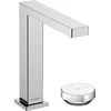Image de hansgrohe Tecturis E - Wastafelkraan - 2-gats - CoolStart energiebesparend - Met waste - 150mm maat - Chroom