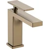 Image de hansgrohe Tecturis E - Wastafelkraan - Ééngreeps bediening - Zonder waste - 110mm maat - Brushed Bronze