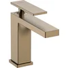 Image de hansgrohe Tecturis E - Wastafelkraan - Ééngreeps bediening - CoolStart energiebesparend - Met trekwaste - 110mm maat - Brushed Bronze