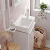 Image de hansgrohe Tecturis S - Wastafelkraan - Ééngreeps bediening - CoolStart energiebesparend - Zonder waste - 80mm maat - Brushed Bronze