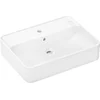 Image de Hansgrohe Xuniva Q - Waskom, 60x45 cm, met overloop, kraangat, wit 60172450