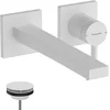 Image de hansgrohe Tecturis E Eéngreeps wastafelkraan inbouw voor wandmontage met uitloop 22,5 cm mat wit