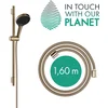 Image de Hans Grohe Hg Shower Set Rainfinity 130 3J Ecosmart Unica S Puro 650Mm Push Slide
