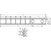Image de Hansgrohe Rainselect Thermostaat - inbouw - voor 5 functies - mat zwart