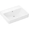 Image de Hansgrohe Xanuia Q - Wastafel 60x48 cm, met overloop, zonder kraangat, wit 60240450