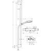 Image de Hansgrohe Pulsify Select S - Doucheset met thermostaat, 3 jets, EcoSmart, chroom 24261000