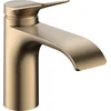 Image de hansgrohe Vivenis ééngreeps wastafelkraan 80 CoolStart zonder waste Brushed Bronze
