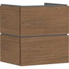 Image de hansgrohe Xilesa E - Badmeubel - 580/470mm maat - 2 lades - Push-open lades - Voor wastafel - Cashmere Oak
