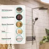 Image de Hansgrohe Raindance alive showerpipe - 300 2 jet thermostaat Brushed bronze (brons)
