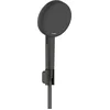 Image de hansgrohe Raindance Alive Select S - Doucheset - EcoSmart waterbesparend - Select-knop bediening - 125mm maat - 3 straalfuncties - Brushed Black Chrome