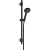 Image de hansgrohe Activera S - Doucheset - EcoSmart waterbesparend - Select-knop bediening - 95mm maat - met glijstang Varia 72 cm - 2 straalfuncties - Mat Zwart