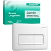 Image de Hansgrohe iFrame Original Q drukplaatvoor dual flush mat wit