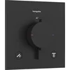 Image de hansgrohe Ecostat Comfort E - Inbouwthermostaat - 2 functies - Douche - Mat Zwart